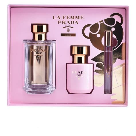 prada parfum damen la femme|Prada la femme gift set.